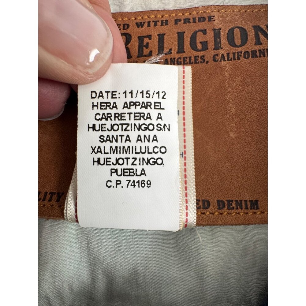 NWOT True Religion Denim 2012 Trucker Jacket S 50s Style Zip Classic American - Picture 9 of 14